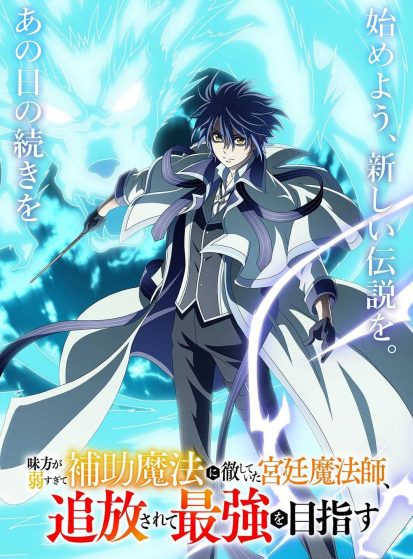 مشاهدة مسلسل Mikata ga Yowasugite Hojo Mahou ni Tesshiteita Kyuutei Mahoushi, Tsuihou sarete Saikyou wo Mezashimasu مترجم HD - Otanyuu