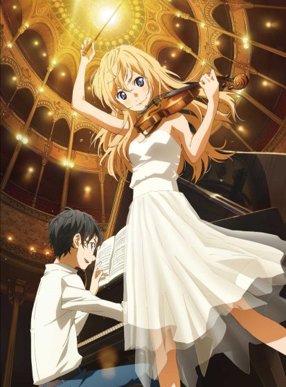 مشاهدة انمي Shigatsu wa Kimi no Uso مترجم